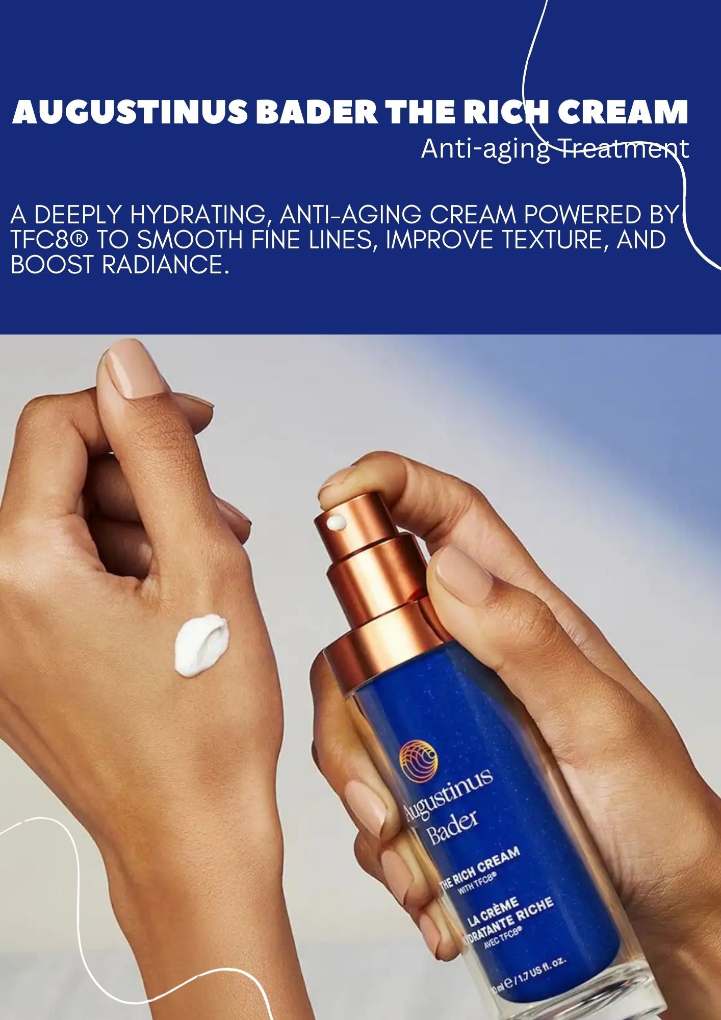 Augustinus Bader The Rich Cream (1.7 Fl. Oz. / 50mL) *NEW IN BOX / SEALED