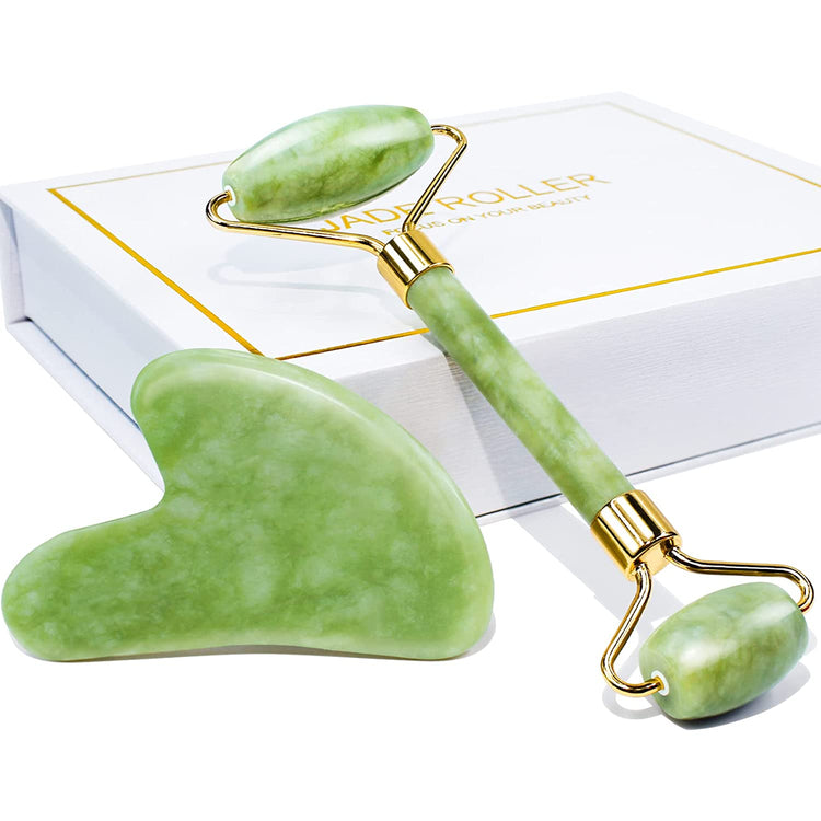 Jade Roller & Gua Sha Gift Box Usa skin facial